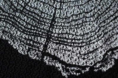 画像3: Khéiki      30%OFF  Printed Panel Sweater・Black