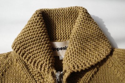 画像2: slopeslow       cable HAND KNITTING cowichan sweater
