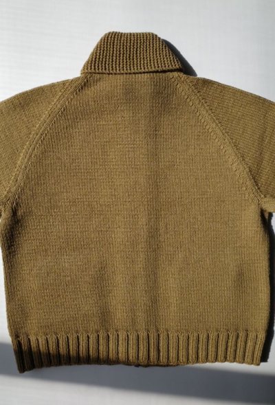 画像1: slopeslow       cable HAND KNITTING cowichan sweater