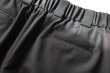 画像5: Blanc YM       wide easy half trousers  black (5)
