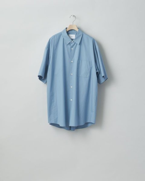 画像1: stein       OVERSIZED SS SHIRT・BLUE (1)