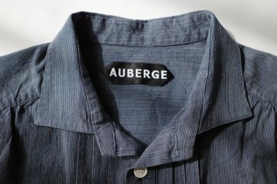 画像1: AUBERGE       オーベルジュ "HENRI" blue stripe