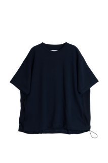 UNTRACE SPLIT RAGLAN TEE S/S・BLACK - tity