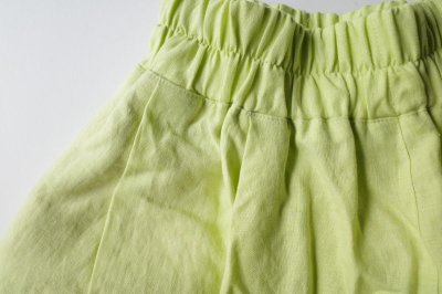 画像3: Mediam       Linen shalwar Pants・BRIGHT GREEN