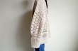 画像10: MacMahon Knitting Mills       Crochet Cardigan - SOLID・NATURAL (10)