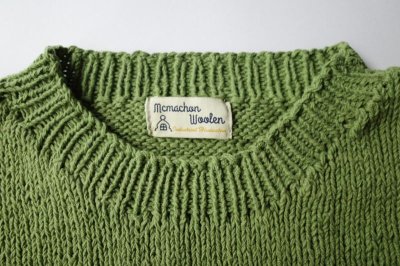画像2: MacMahon Knitting Mills       S/S Crew Neck Knit-S&S・GREEN