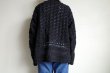 画像11: MacMahon Knitting Mills       Crochet Cardigan - SOLID・BLACK (11)