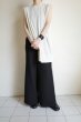 画像10: HeRIN.CYE       Side slit tops・OFFWHITE (10)