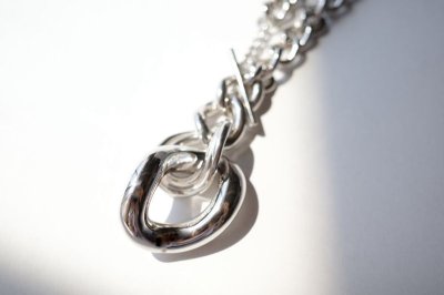 画像2: TAKAHIROMIYASHITATheSoloist.       gradation cube chain necklace 1./w charm