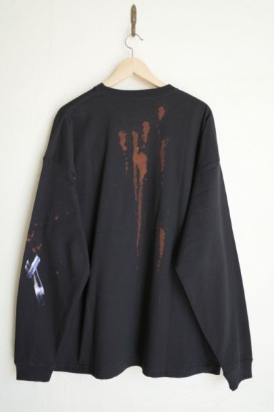 画像1: CILANDSIA  　ONE-OFF LONG SLEEVE TEE・K