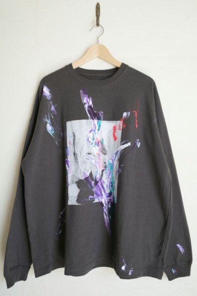 画像1: CILANDSIA  　ONE-OFF LONG SLEEVE TEE・J (1)