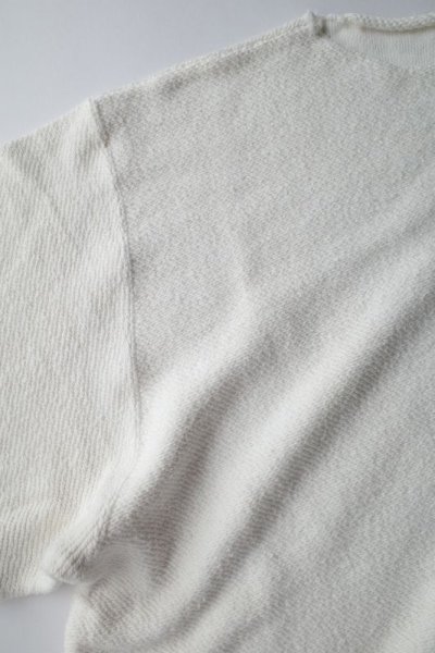 画像3: Fujimoto       Burned Sweat Shirts with Wings・WHITE