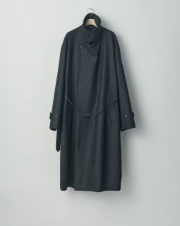 stein OVERSIZED DOUBLE BUTTON COAT・SHADE CHARCOAL