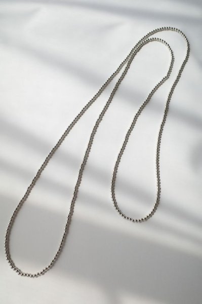 画像1: HeRIN.CYE       Ball chain long necklace (1)