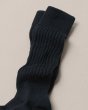 画像3: MARQUEE PLAYER        Hybrid rib socks Hi charcoal"made in Japan" (3)