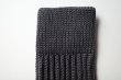 画像4: MARQUEE PLAYER        Hybrid rib socks Hi charcoal"made in Japan" (4)