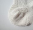 画像5: MARQUEE PLAYER        Hybrid rib socks Hi ivory white"made in Japan" (5)