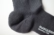 画像6: MARQUEE PLAYER        Hybrid rib socks Hi charcoal"made in Japan" (6)