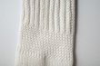 画像4: MARQUEE PLAYER        Hybrid rib socks Hi ivory white"made in Japan" (4)