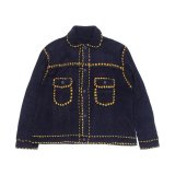 【フィンガリン】青緑色 Mサイズ カーディガン 別注】＜PHINGERIN＞カーディガン｜ Exclusives 最新の別注
