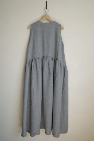 画像1: HeRIN.CYE       Volume maxi dress・GREY