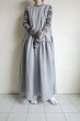 画像14: HeRIN.CYE       Volume maxi dress・GREY (14)