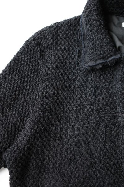 画像2: Fujimoto       Broken Knit Jacket・BLACK