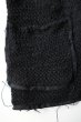 画像13: Fujimoto       Broken Knit Jacket・BLACK (13)