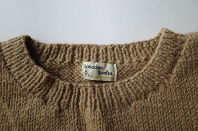 画像2: MacMahon Knitting Mills       Crew Neck Knit-S&S・BEIGE