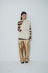 【最終値下げ】Mediamミディアム Lame Feather Bare top WOMEN > PARTS – Mediam