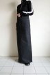 画像6: TAKAHIROMIYASHITATheSoloist.       jean look maxi skirt.・black (6)
