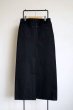 画像2: TAKAHIROMIYASHITATheSoloist.       jean look maxi skirt.・black (2)