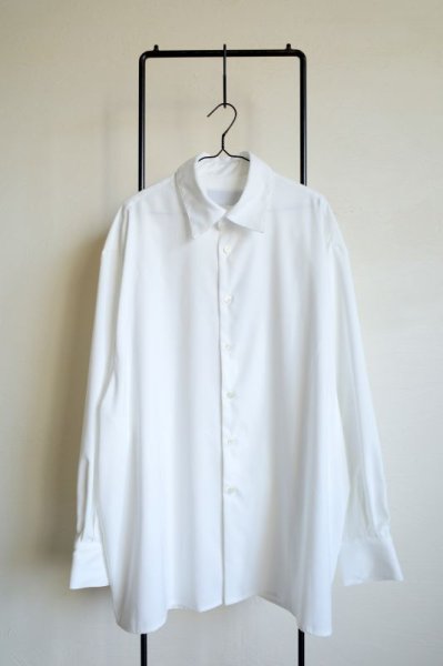 画像1: DOUGALL       Oversized Shirt・white (1)