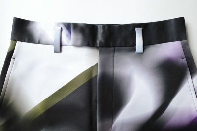 画像1: DOUGALL       Printed Wide Trousers・multi