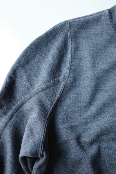 画像2: naokitomizuka       "wolfhuahua" power shoulder sweat shirts・gray