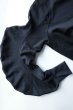 画像5: naokitomizuka       "wolfhuahua" power shoulder sweat shirts・black (5)