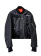 画像2: TAKAHIROMIYASHITATheSoloist.       two-way cropped bomber jacket.・black (2)