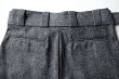 画像8: Blanc YM       silk denim wide pants・black (8)