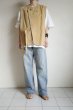 画像12: KYOU       "GAVIOTA" Modified Leather Radio Vest・mustered (12)