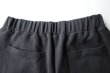 画像6: Blanc YM       Cotton Wide Sweat Pants・black (6)