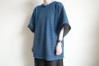 画像15: DOUGALL       Layered Mesh T-shirts・blue (15)