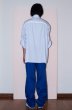 画像18: DOUGALL       Gathered-back Short Sleeve Shirts・lt blue (18)