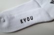 画像6: KYOU       "FEET"01 JQD Knit Message Socks (6)