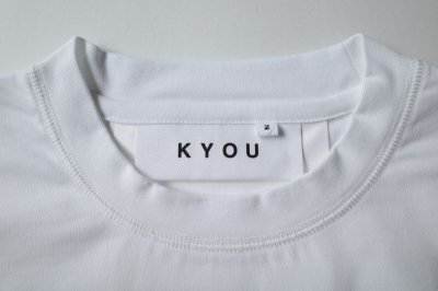 画像1: KYOU       "TEE-NS".04 Capture The Moment by Kenta Karima・white