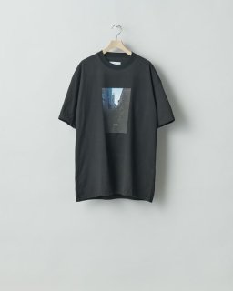 stein PRINT TEE -SELF PORTLAIT-・BLACK - tity