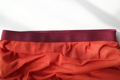画像1: Mediam       Cotton Tulle Gather Skirt・red