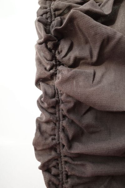 画像3: Mediam       Cotton Tulle Gather Skirt・brown