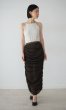 画像4: Mediam       Cotton Tulle Gather Skirt・brown (4)