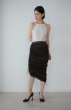 画像8: Mediam       Cotton Tulle Gather Skirt・brown (8)