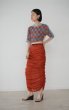 画像7: Mediam       Cotton Tulle Gather Skirt・red (7)